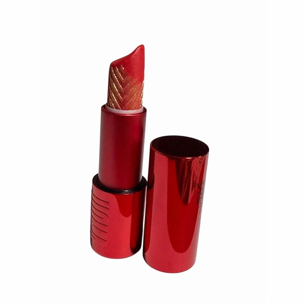 UOMA Beauty Black Magic Hypnotic Impact High-Shine Lipstick in SAVAGE (Red Gold)